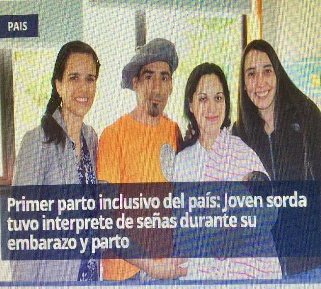 Chile Primer parto inclusivo del país.